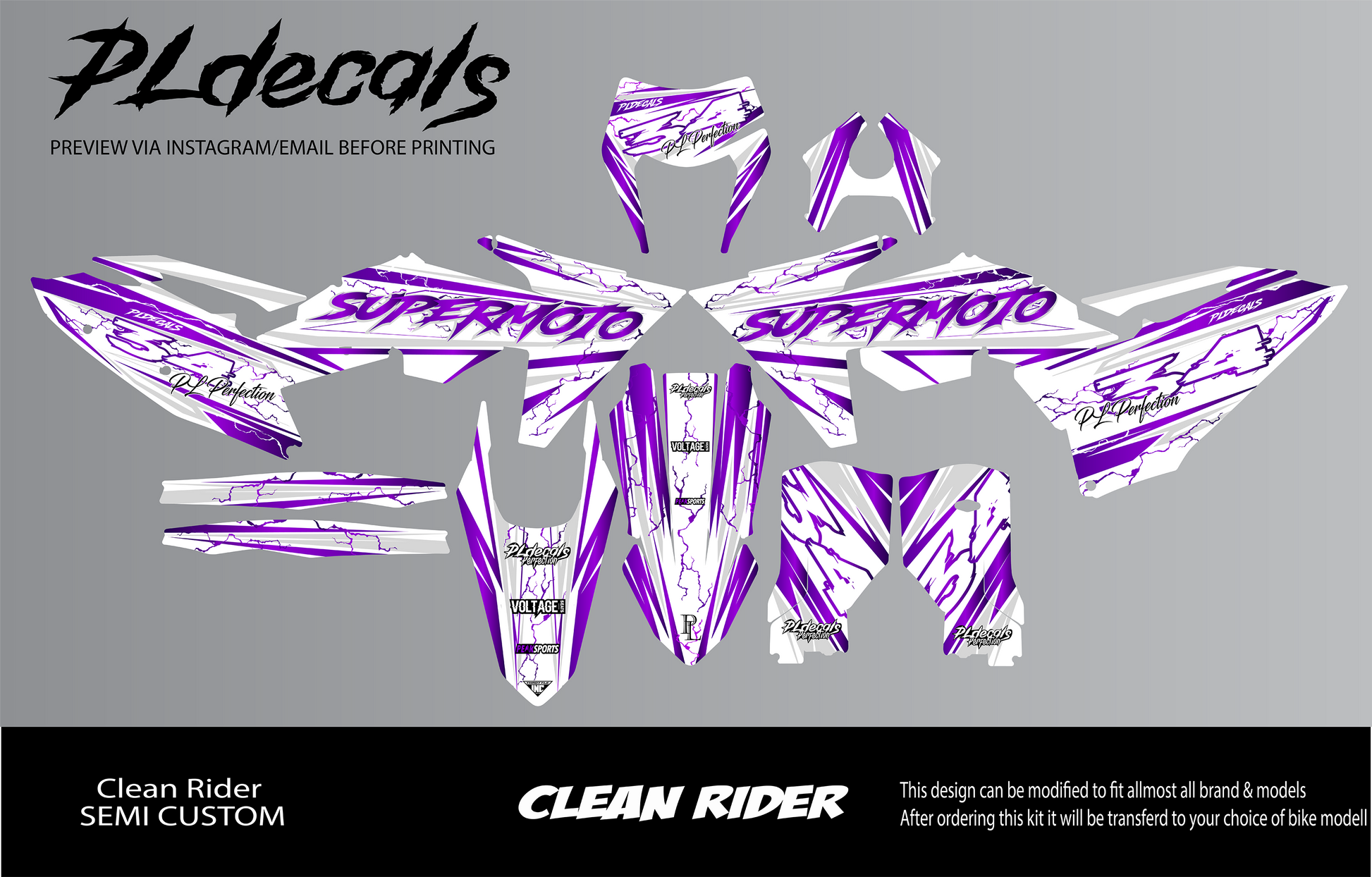 Clean Rider – PL Decals