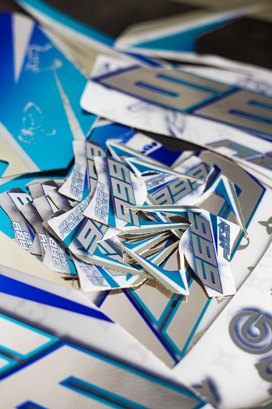 Matching Mini Plate/Mask stickers